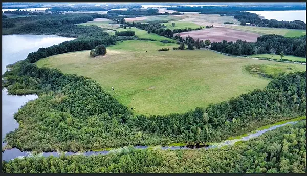 Widok na teren z góry