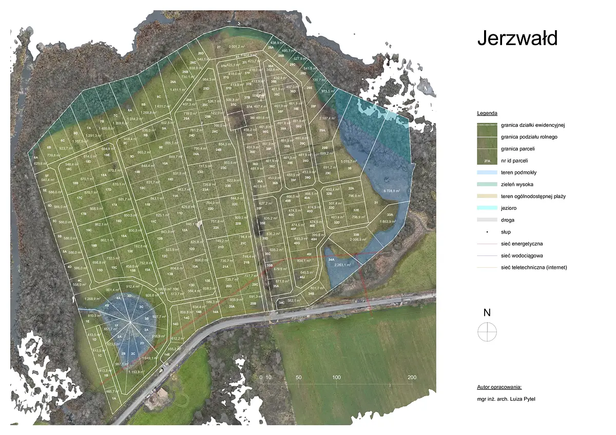 Mapa terenu - widok satelitarny